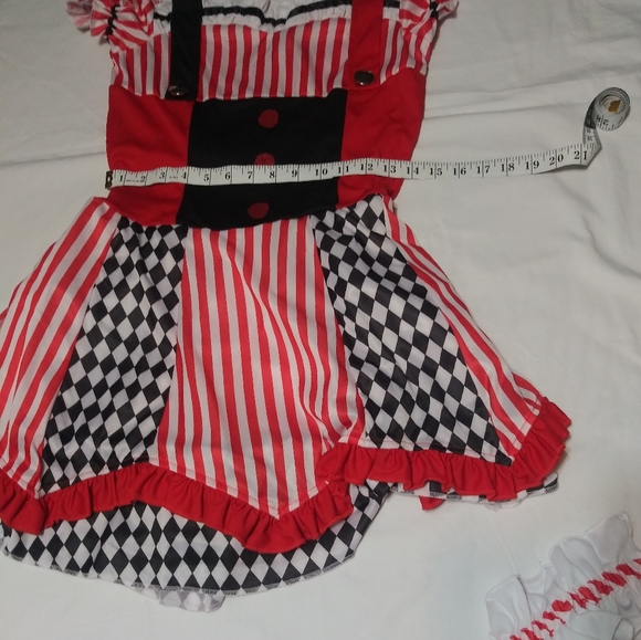 Ikali Clown Dress Halloween Costume - Picture 4 of 6